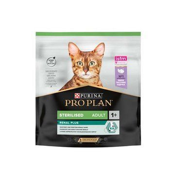 PRO PLAN Sterilised для стерилизованных кошек с индейкой и рисом 400 гр 53933 фото