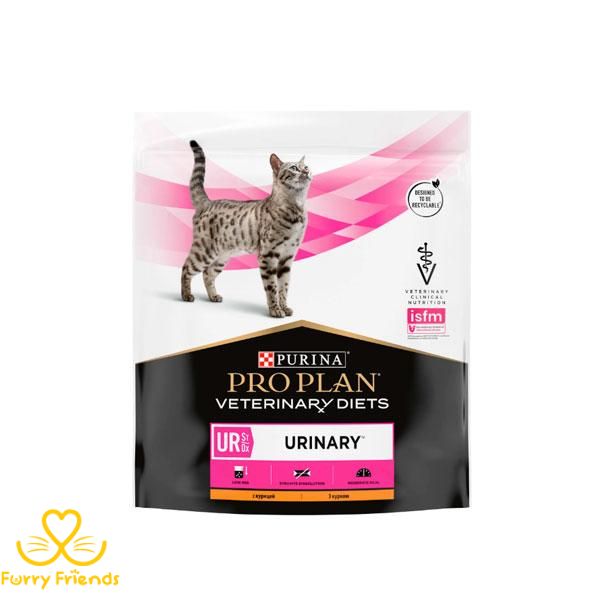 PRO PLAN Veterinary Diets UR Urinary сухой корм для кошек при заболеваниях мочевыводящих путей 350 г 28834 фото