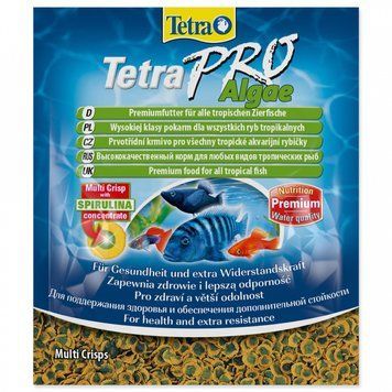 Тetra PRO Vegetable Crisps корм для рослиноїдних риб 12 гр 44659 фото