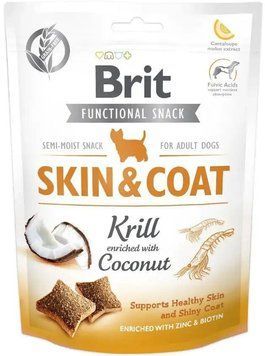 Ласощі Brit Care для собак з крилем і кокосом 150 г 72022 фото