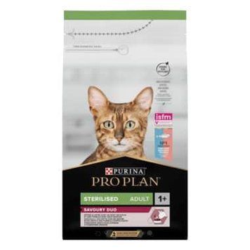 Pro Plan Sterilised Cod Trout корм для стерилизованных котов с треской и форелью 3кг 68803 фото