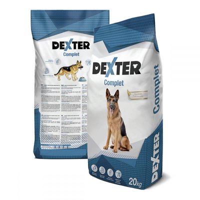 Декстер Комплит полнорационный корм для взрослых собак, 20 кг 40427 69157 фото
