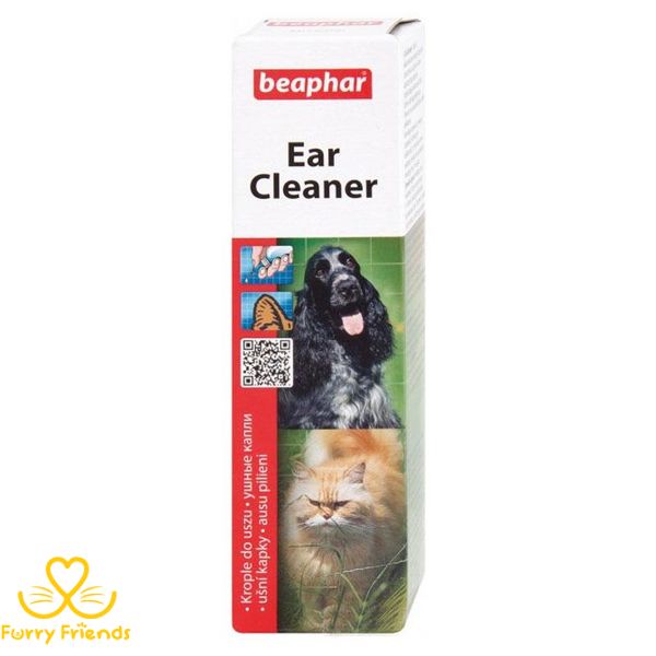 Ear Cleaner капли для ухода за ушами у собак и кошек 50 мл Беафар 42937 фото