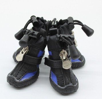 Взуття для собак плащівка трикотаж синє 1096 3 (5,34,2 см) 65508 фото