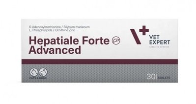 VetExpert Hepatiale Forte Advanced (Гепатиал Форте Едванст) 30 таб. 79485 фото