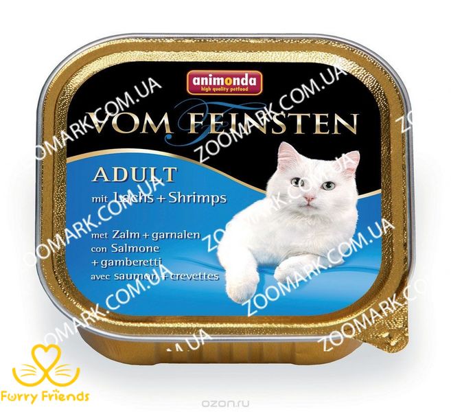 Animonda Vom Feinsten с Лососем и креветками для кошек 100 г 100 г 54049 фото