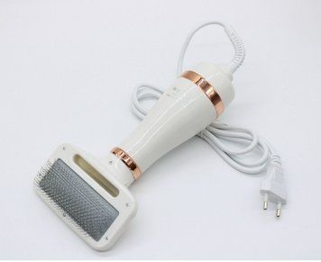 Pet Grooming Dryer WN 10 Фен расческа для шерсти 2в1 белый с оранжевыми вставками 78522 фото