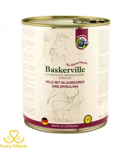 Баскервиль Консервы для собак с чувствительным пищеварением 800 г 400 г 56996 фото