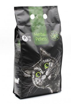 FUN CAT Herbal Pellets Наполнитель 5л (3кг) 83618 фото