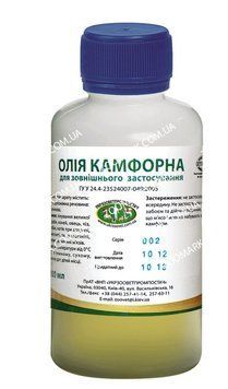 Камфорне масло 100 мл 51320 фото