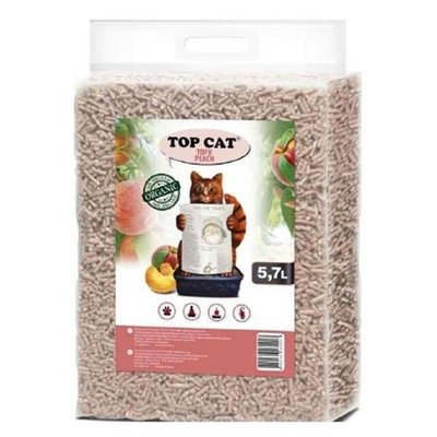Top Cat Tofu соевый наполнитель с ароматом персика 5,7 л 68141 фото