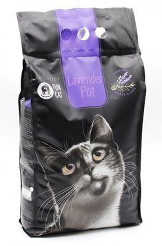 FUN CAT Lavender Pot Наполнитель 5л (3кг) 83617 фото