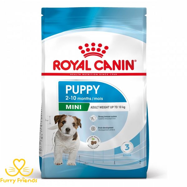 Royal Canin (Роял Канин) Mini PUPPY щенки от 2 до 10 месяцев 8 кг 37821 фото