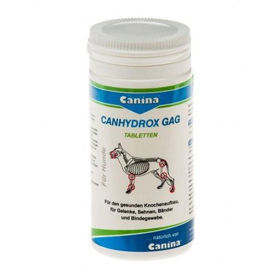 Canhydrox Petvital Gag витамины для формирования костей и суставов у собак, Сanina 60 таблеток 100 гр 53108 фото
