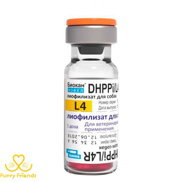 Новел Биокан DHPPi+L4 1мл 1мл 40455 фото