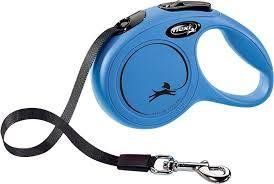 Рулетка Flexi Classic XS - стрічка 3м, до 12 кг синя 4899 фото