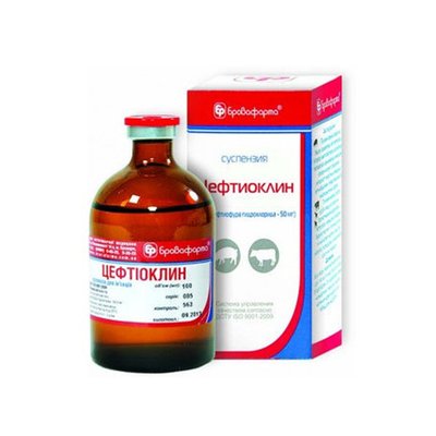Цефтиоклин — антибактеріальний препарат 50 мл 32674 фото