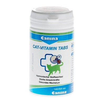Cat Vitamin tabs витаминная добавка 100 штук 44687 фото