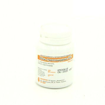 Стрептоцидова мазь 10% 45г банка, Фарматон 38397 фото