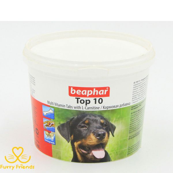 Top 10 Beaphar витаминная добавка Топ 10 для собак 750 таблеток 45620 фото
