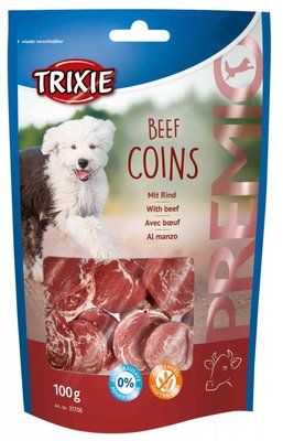 Premio Beef Coins - лакомство для собак с говядиной, Трикси 31706 29333 фото