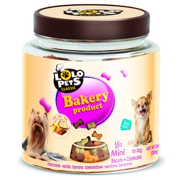 Lolopets кісточки мікс міні Банку 300г 80615 42403 фото