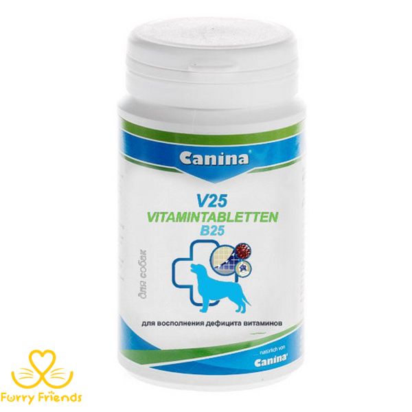 V25 мультивитаминный комплекс для собак 30 таблеток 100 гр 44694 фото