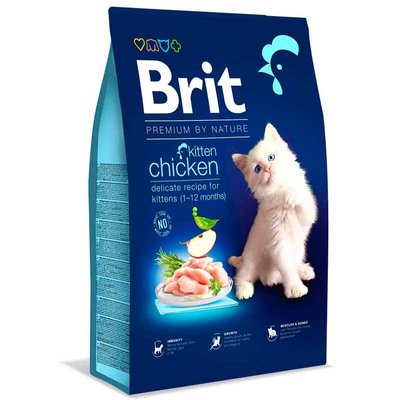 Brit Premium Cat Kitten для кошенят 1-12 міс 8 кг 30264 фото