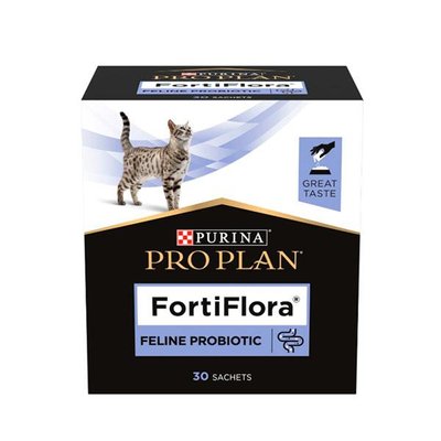 Pro Plan Veterinary Diets Fortiflora кормовая добавка с пробиотиком для кошек 5 шт 71592 фото