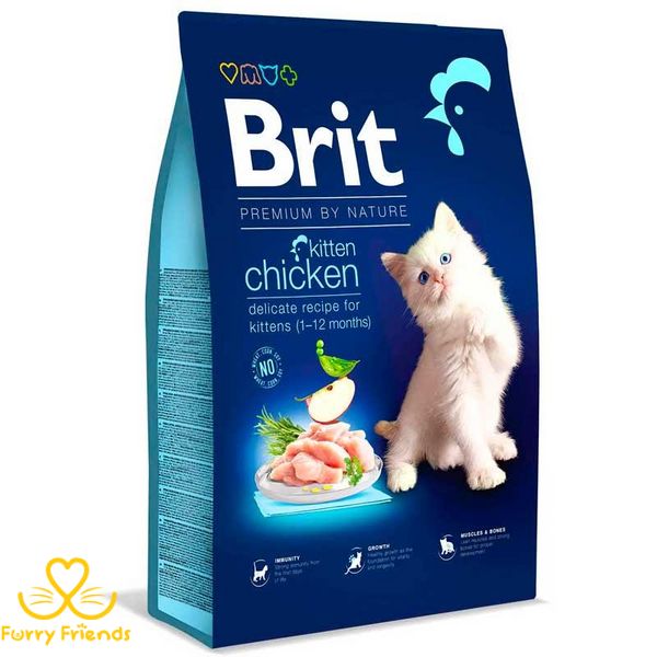 Brit Premium Cat Kitten для кошенят 1-12 міс 8 кг 30264 фото