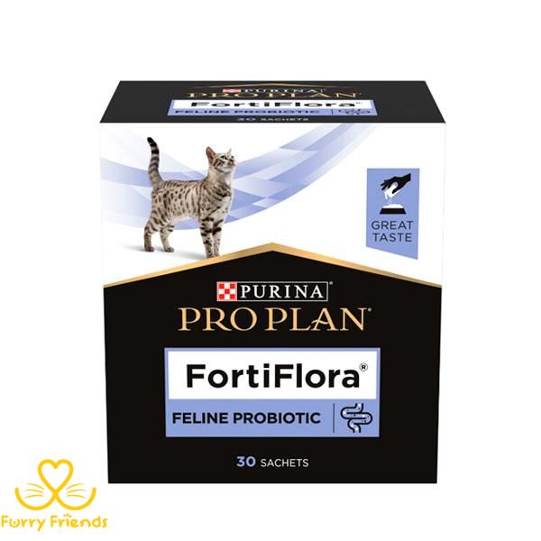 Pro Plan Veterinary Diets Fortiflora кормовая добавка с пробиотиком для кошек 5 шт 71592 фото