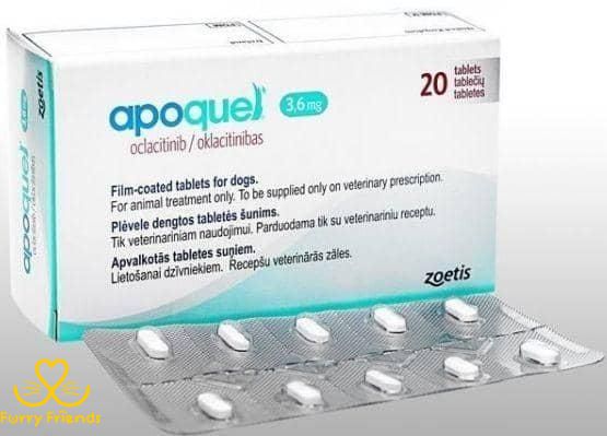 Апоквель антигистаминный препарат 3,6 мг - 20 табл 60928 фото