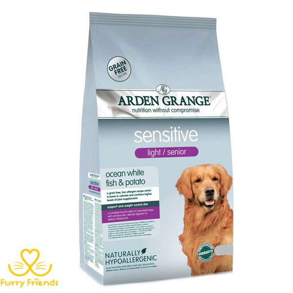 Arden Grange (Арден Грендж) Sensitive сухий корм для літніх собак 2 кг 39015 фото