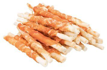Палочки жевательные с курицей Denta Fun 12 см240 г, 30 шт. 29339 фото