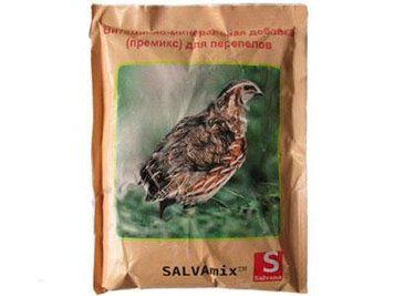 Salva Mix Премікс &mdash; перепелиний 0,4 кг, Німеччина Salva Mix Премікс перепелиний 0,4 кг Німеччина 4531 фото
