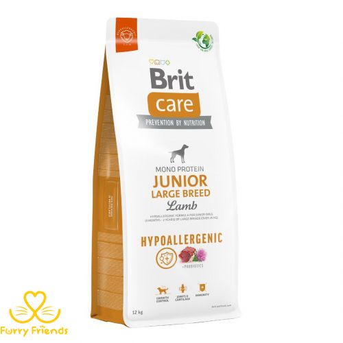 Brit Care L Junior с ягненком и рисом для щенков крупных пород 12 кг 30310 фото