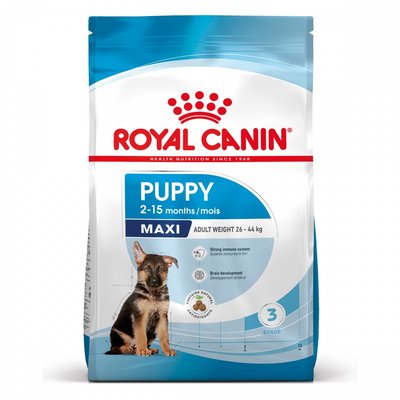 Royal Canin Maxi Puppy сухой корм для щенков крупных пород с 2 до 15 месяцев 4 кг 37939 фото