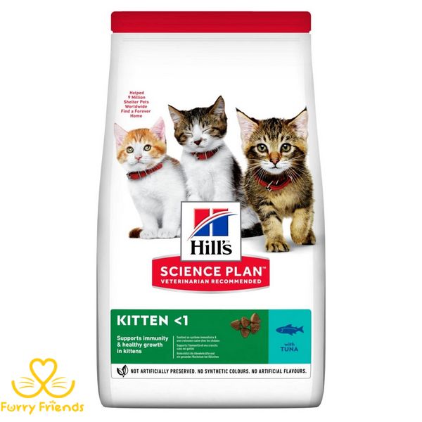 Hills (Хиллс) SP Kitten Ch с тунцом - Сухой корм для котят 1,5 кг 57027 фото
