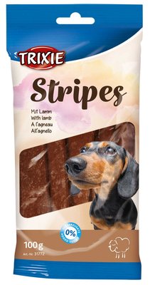 Stripes - лакомство для собак с ягненком, Трикси 31772 21087 фото