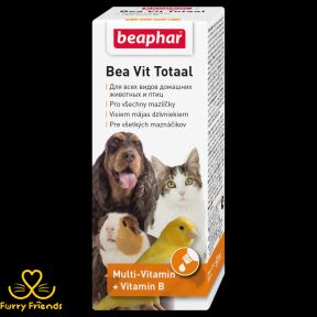 Beaphar Bea Vit Total Беа Вит Тотал витаминный комплекс для домашних животных и птиц 50 мл 79421 фото