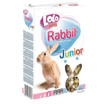 Корм для молодых кроликов юниор Lolo Pets 300г 4179 фото