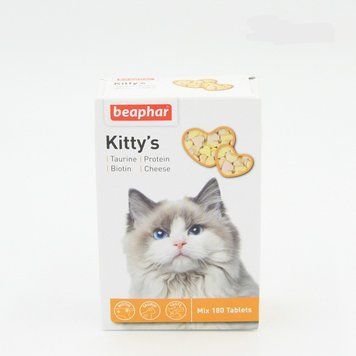 Kittys Mix Комплекс витаминов для кошек 180 таблеток 6513 фото