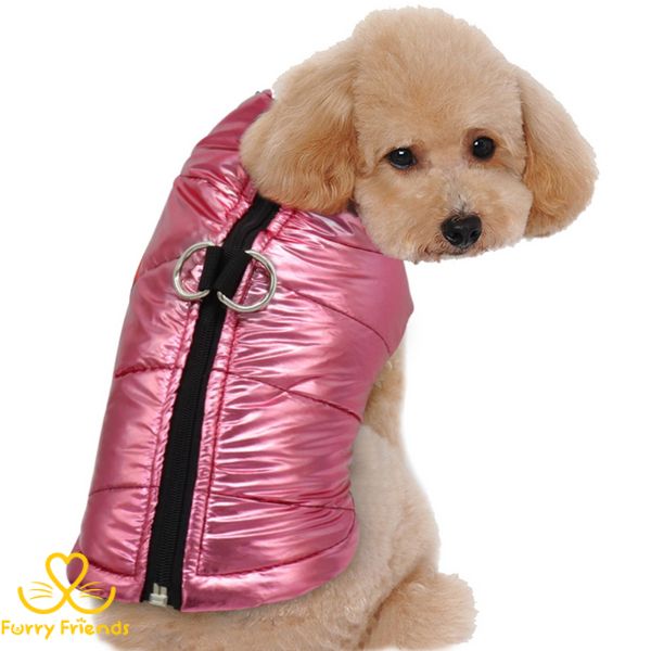 Куртка-жилет для собак розовая 7373732 фото