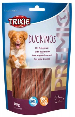 Premio Duckinos - лакомство для собак утиная грудка, Трикси 31594 44195 фото