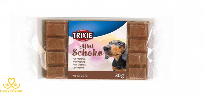 Mini-Schoko шоколад для собак, Трикси 2973 Шоколад для собак Mini-Schoko, Трикси 2973 53335 фото