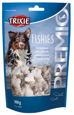 Premio Fishies - лакомство для собак косточки с рыбой, Трикси 31599 26541 фото