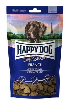 Лакомство Happy Dog Soft Snack France для собак средних и крупных пород с уткой 100 г 64845 фото