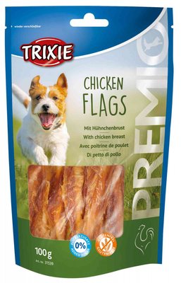 Premio Chicken Flags — ласощі для собак палички з куркою, Тріксі 31539 37030 фото