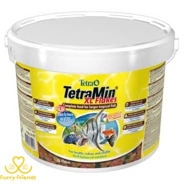 Тetra МIN XL 10л универсальный корм (крупные хлопья) для всех видов рыб 49010 фото