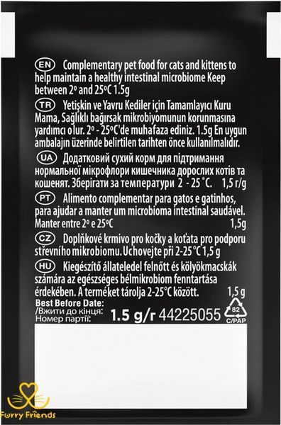 Purina Pro Plan FortiFlora Plus Пробиотик с пребиотиком для взрослых кошек и котят для поддержания нормальной миклофлоры кишечника 30 x 1.5 г 76677 фото